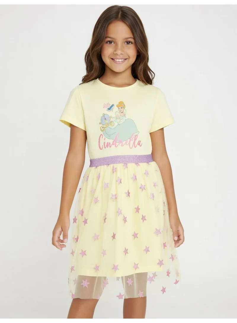 Disney  Cinderella  | Tulle Dress | Yellow for Women | Best Price UAE
